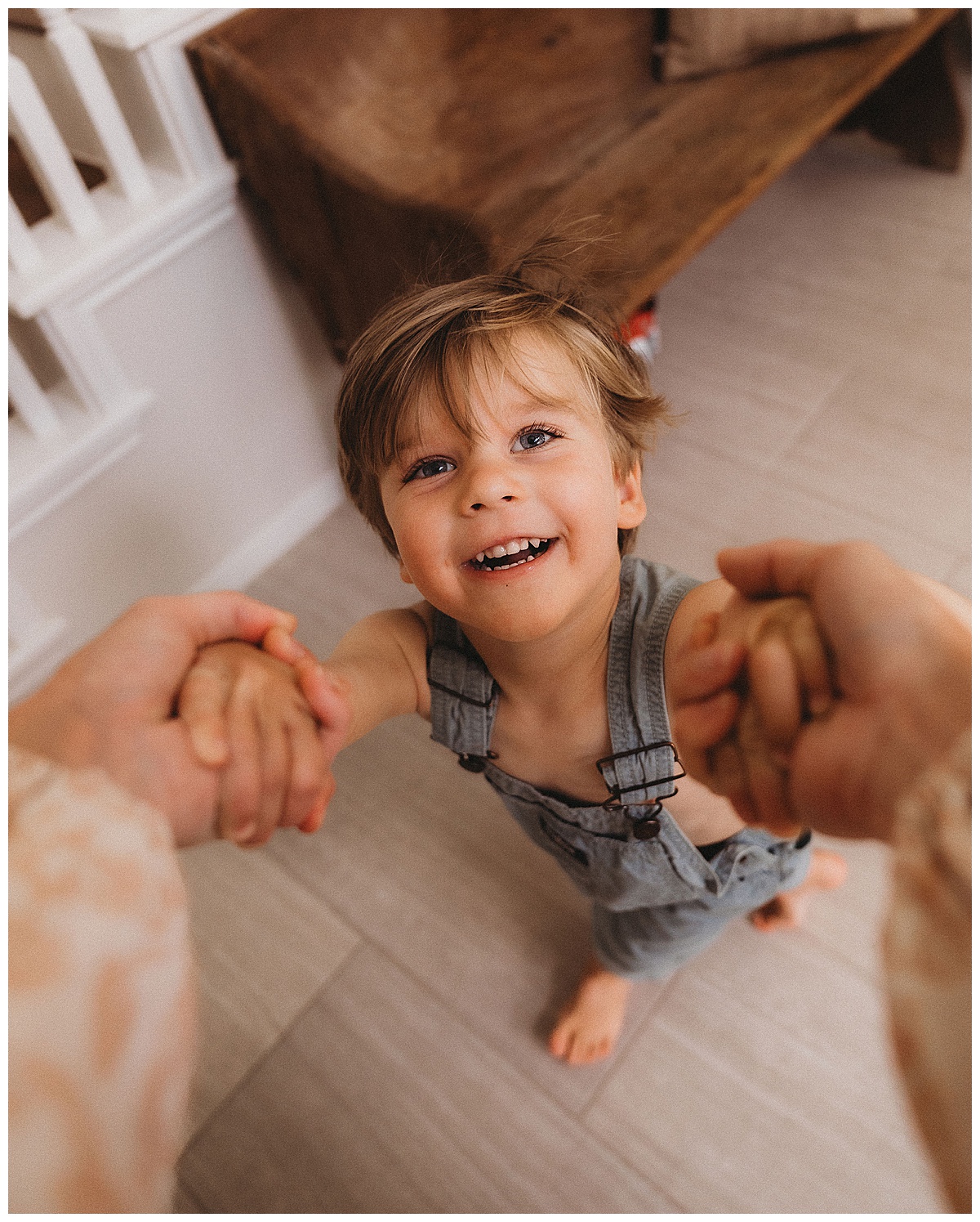 Son smiles big for The Woodlands Family Photographer